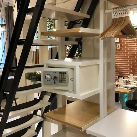 アパート Loft Nazareth Quartier Du Marais パリ